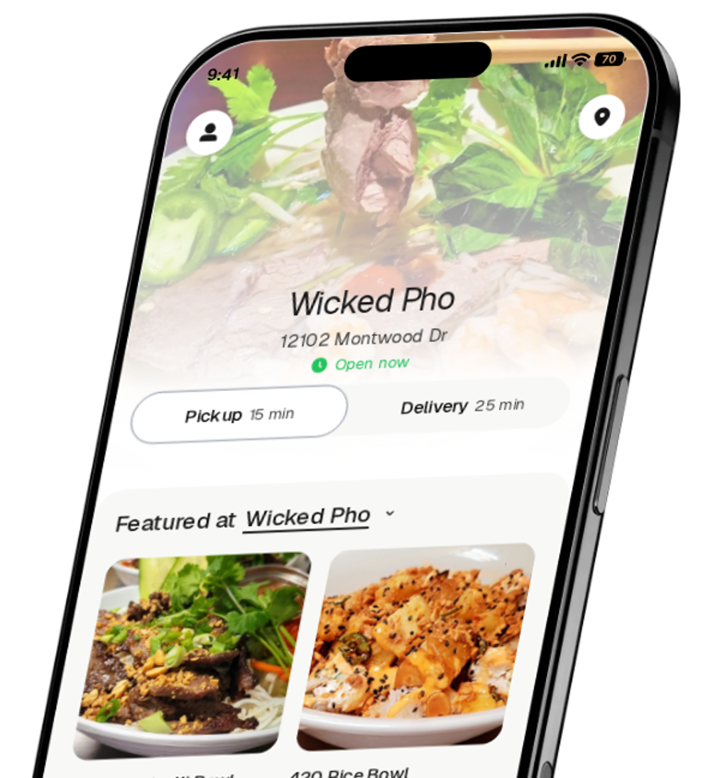 Wicked Pho app preview