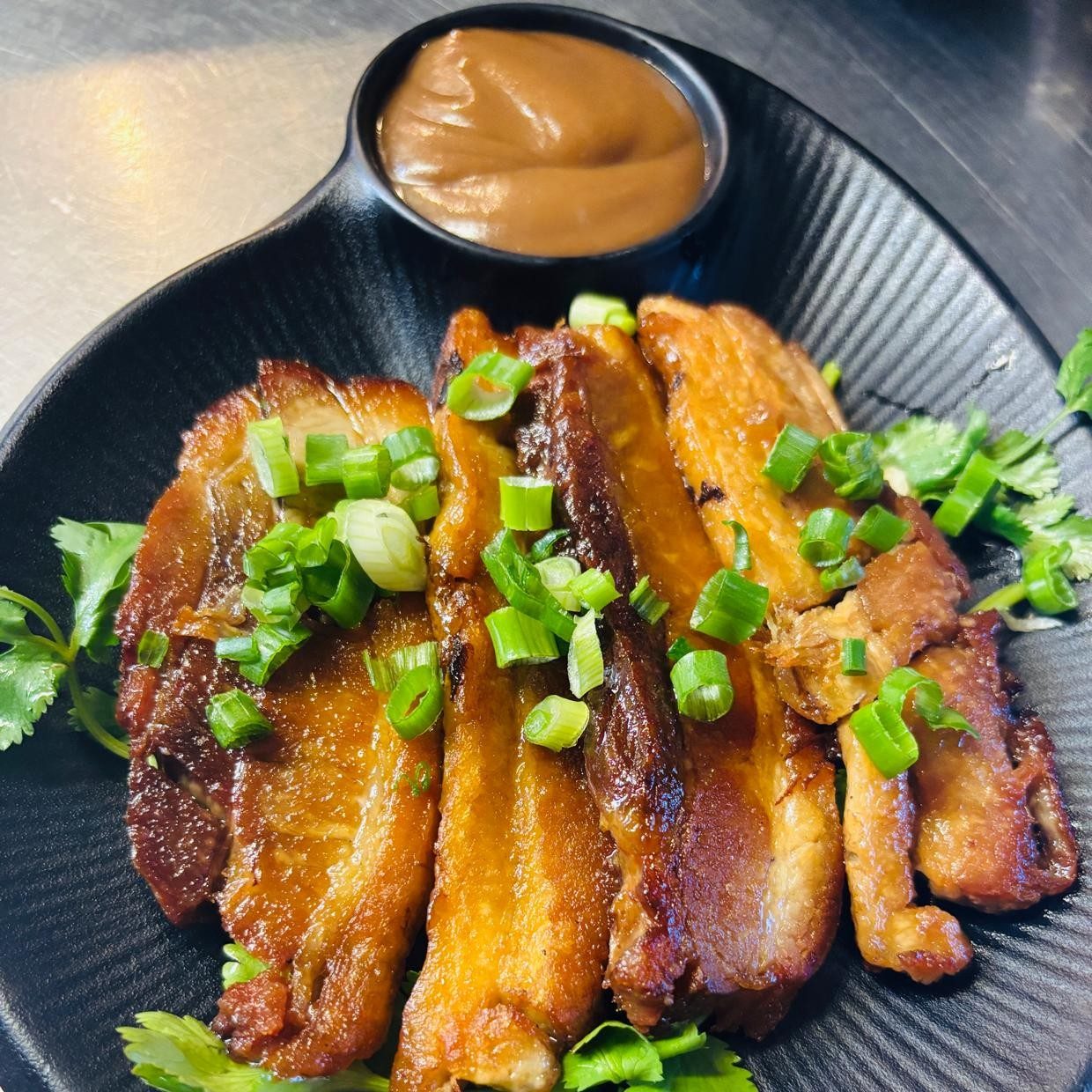 Seared Pork Belly.