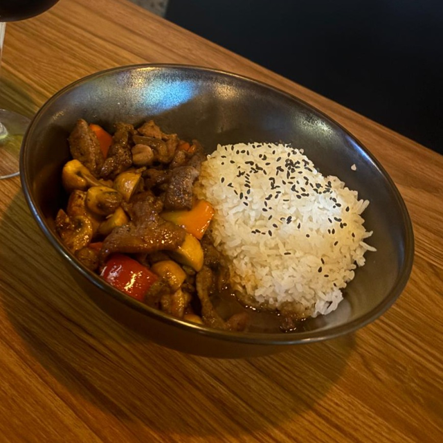 Combination Teriyaki Bowl.