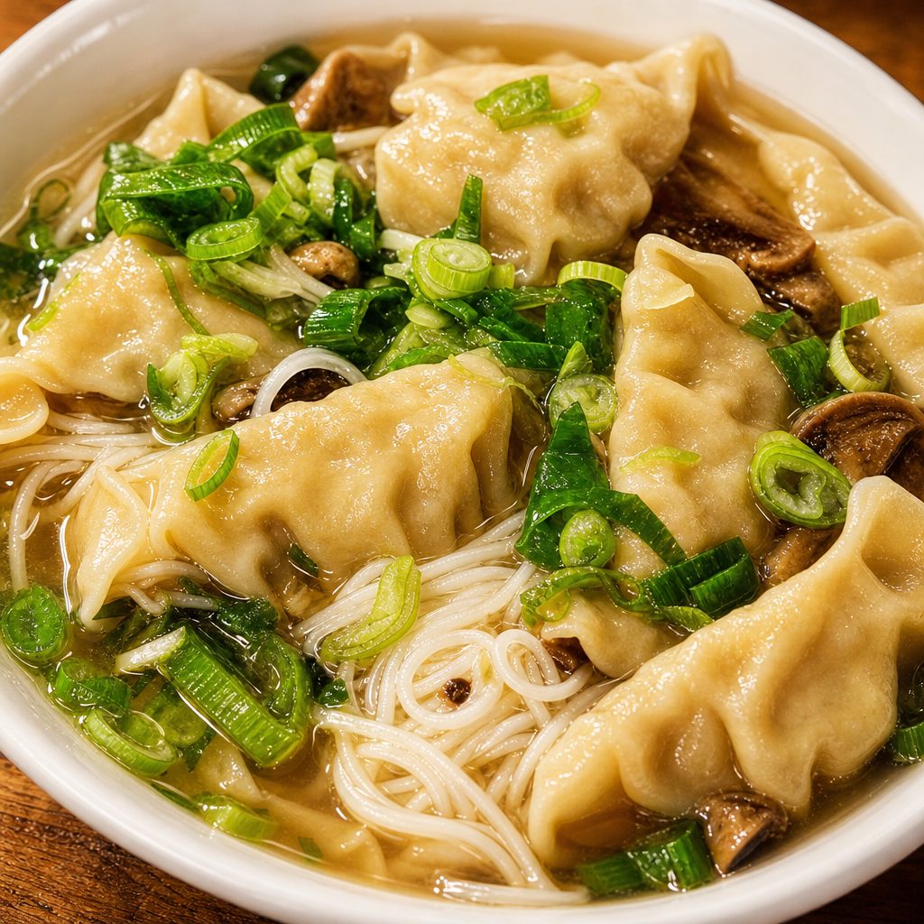 Chicken Dumpling Soup.