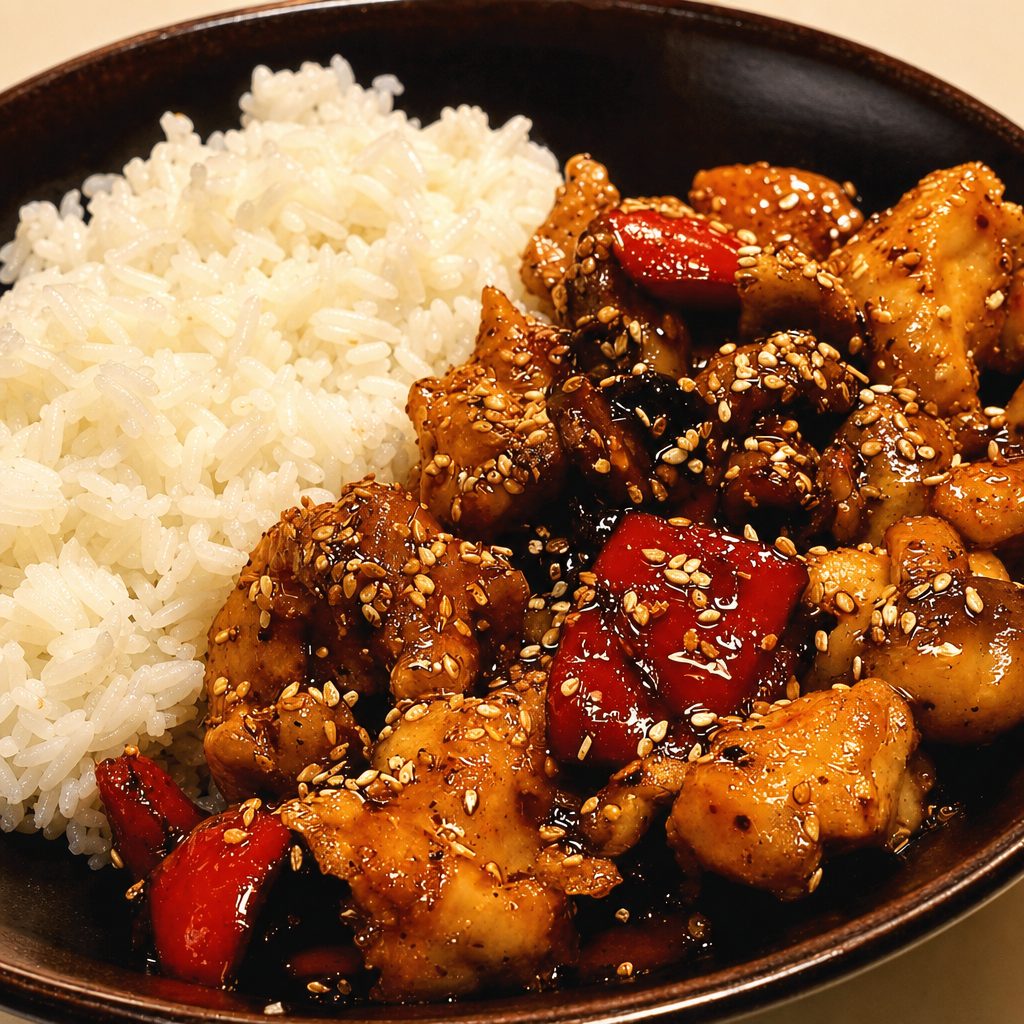 Sesame Chicken.