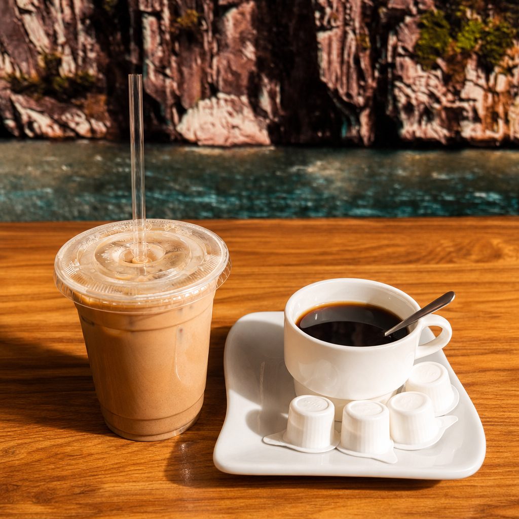 Iced Coffee.