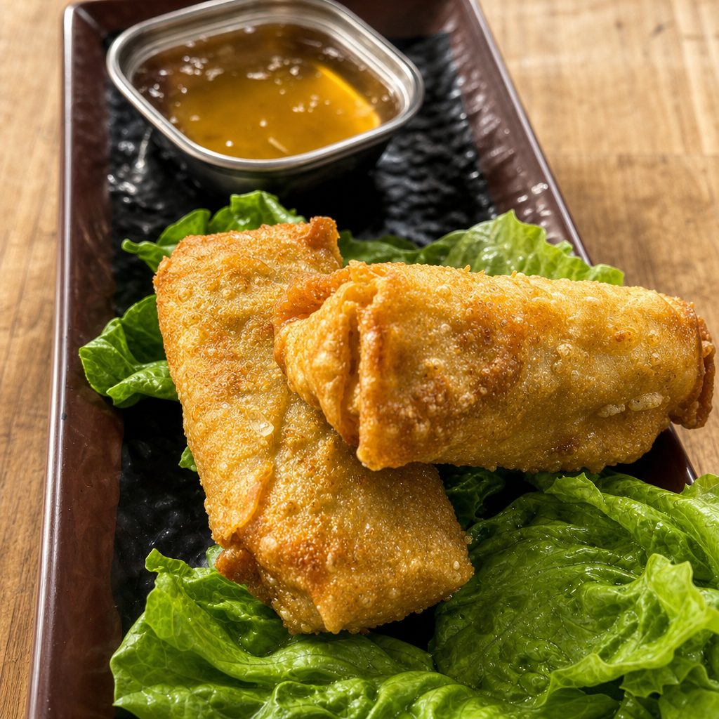 Fried Egg Rolls.