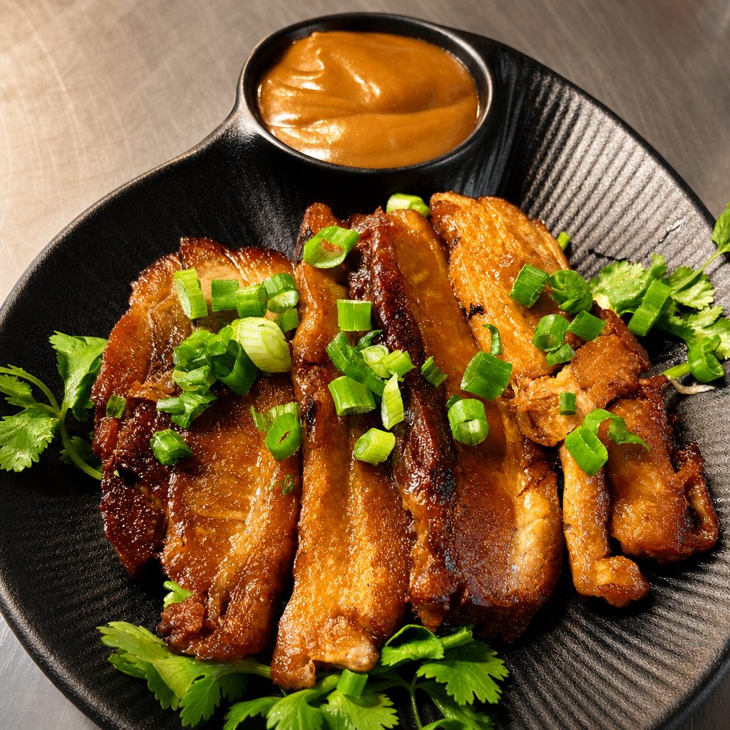 Seared Pork Belly.
