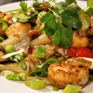 Shrimp Drunken Noodles